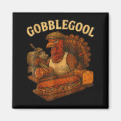 Gobbol Turkey Thanksgiving  Magneet (Voorkant)