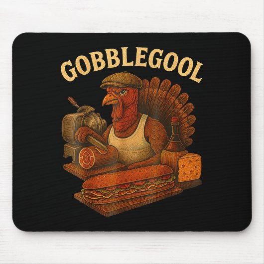 Gobbol Turkey Thanksgiving  Muismat (Voorkant)