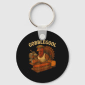 Gobbol Turkey Thanksgiving  Sleutelhanger (Voorkant)