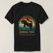 Gobekli Tepe Lion Large Cat Ancient Megalithic Str T-shirt (Design voorkant)