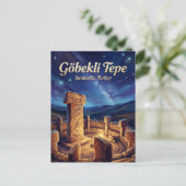 Göbekli Tepe Turkije Briefkaart (Staand voorkant)