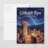 Göbekli Tepe Turkije Briefkaart (Voorkant / Achterkant)