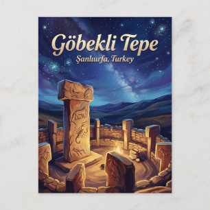 Göbekli Tepe Turkije Briefkaart