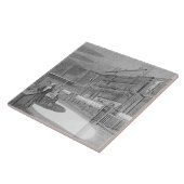 Gobelin workshops van Deni uit de "Encyclopedia" Tegeltje (Zijkant)