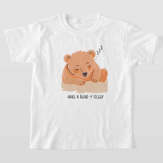 Gobi beer slaapt rustig t-shirt (Laagn)