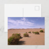 Gobi Desert Uitzicht Briefkaart (Voorkant / Achterkant)
