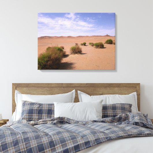 Gobi Desert Uitzicht Canvas Afdruk (Insitu (Slaapkamer))