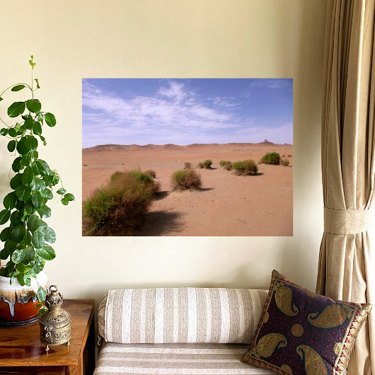 Gobi Desert Uitzicht Canvas Afdruk