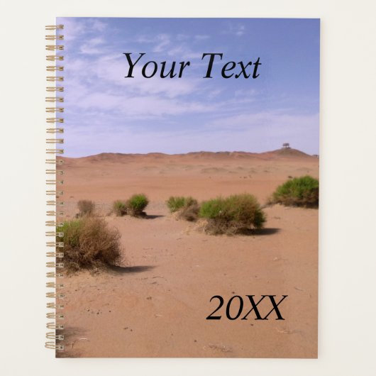 Gobi Desert Uitzicht Planner (Voorkant)