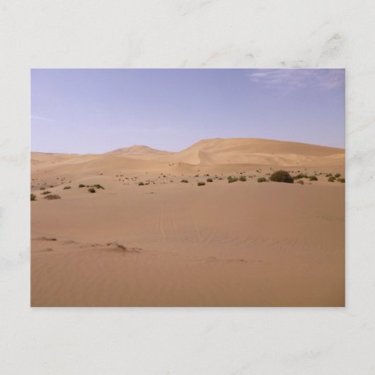 Gobi Sand Dune Briefkaart (Voorkant)