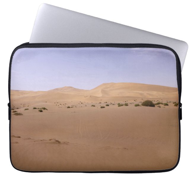 Gobi Sand Dune Laptop Sleeve (Voorkant)