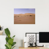 Gobi Sand Dune Poster (Thuiskantoor)