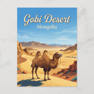 Gobiwoestijn Mongolië Briefkaart