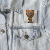 Goblet, geproefd uit Turkije Vierkante Button 5,1 Cm (In situ)