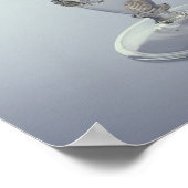 Goblet met ronde trechter kom poster (Hoek)