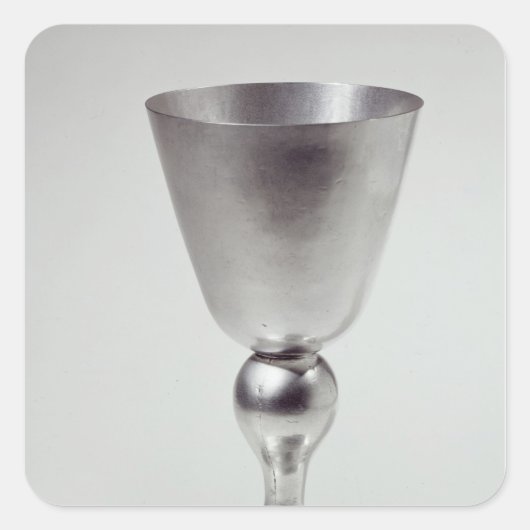 Goblet of wijnbeker, Zuid-Amerikaans Vierkante Sticker (Voorkant)