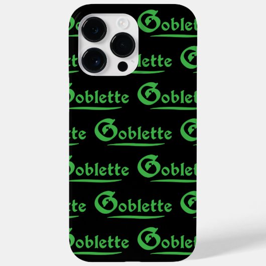 Goblette Case-Mate iPhone Case (Achterkant)
