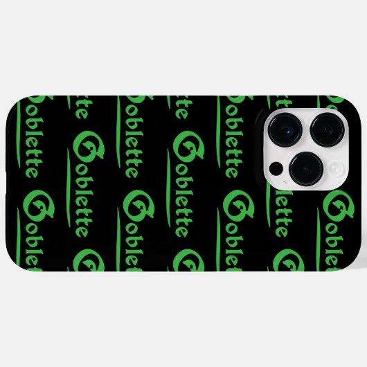Goblette Case-Mate iPhone Case (Achterkant (horizontaal))