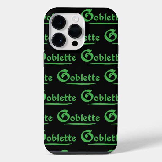 Goblette iPhone Hoesje (Achterkant)