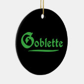 Goblette Keramisch Ornament (Rechts)