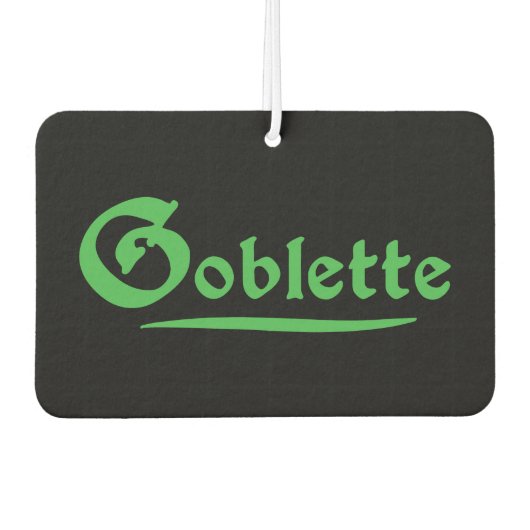 Goblette Luchtverfrisser (Voorkant)
