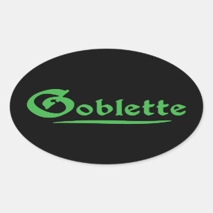 Goblette Ovale Sticker