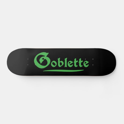 Goblette Persoonlijk Skateboard (Horizontaal)