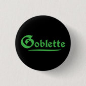 Goblette Ronde Button 3,2 Cm (Voorkant)