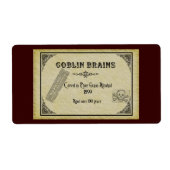 Goblin Brains Label (Voorkant)