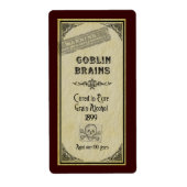Goblin Brains Label (Voorkant)