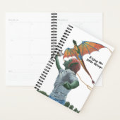 Goblin Child Flying Dragon Kite Fantasy Planner (Display)