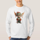 Goblin Christmas Elf Mannen T-shirt (Voorkant)