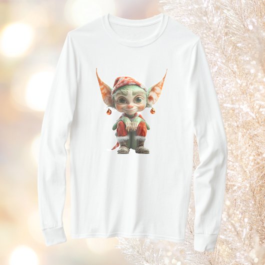 Goblin Christmas Elf Mannen T-shirt