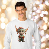 Goblin Christmas Elf Mannen T-shirt