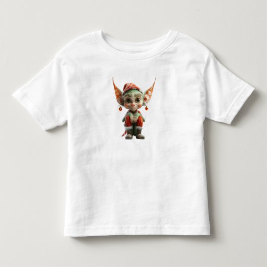 Goblin Christmas Elf Peuter T-shirt (Voorkant)