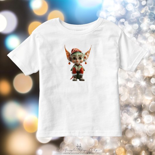Goblin Christmas Elf Peuter T-shirt