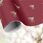 Goblin Christmas Elf Wrapping Paper Cadeaupapier