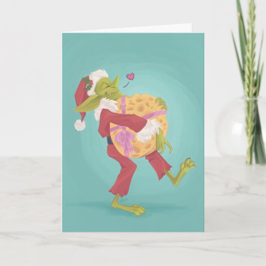 Goblin Christmas Kaart (Voorkant)