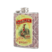  Goblin Crystal Whiskey Fles Label Flask Heupfles (Links)