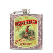 Goblin Crystal Whiskey Fles Label Flask Heupfles (Voorkant)