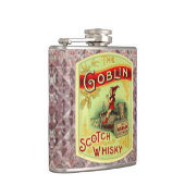  Goblin Crystal Whiskey Fles Label Flask Heupfles (Rechts)