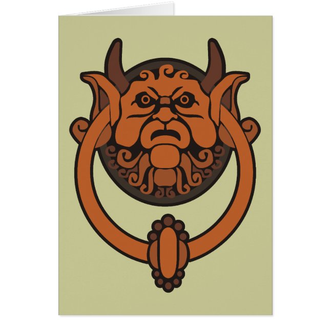 Goblin Deuren Knocker (Voorkant)