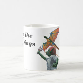 Goblin Flying Dragon Kite Fantasy Coffee Mok