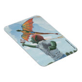 Goblin Flying Dragon Kite Flexibele Fantasy Magnee Magneet (Rechterzijde)