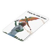 Goblin Flying Dragon Kite Koelkastmagneet Magneet (Linkerzijde)