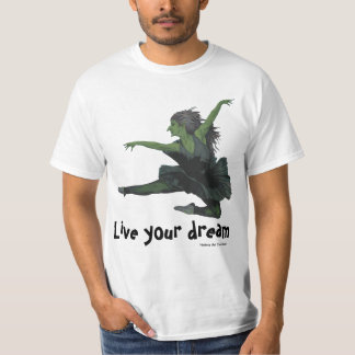 Goblin Girl Ballet Dancing Fantasy Art Shirten T-shirt