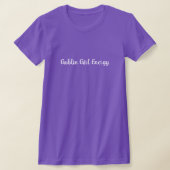 Goblin Girl Energy Aesthetic Purple  T-shirt (Laagn)