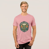 Goblin Gremlin Kat Cute Kitty Ontwerp - Goblin Gre Tri-Blend Shirt (Voorkant volledig)