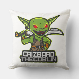 Goblin heet Grizbard Kussen
