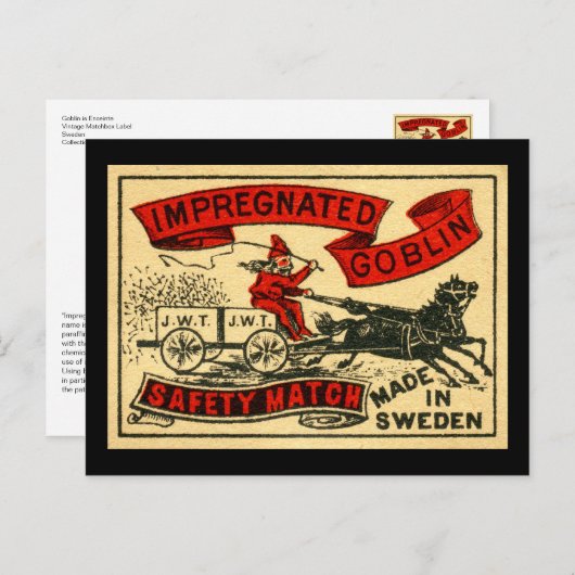 Goblin is Enceinte Briefkaart (Voorkant / Achterkant)